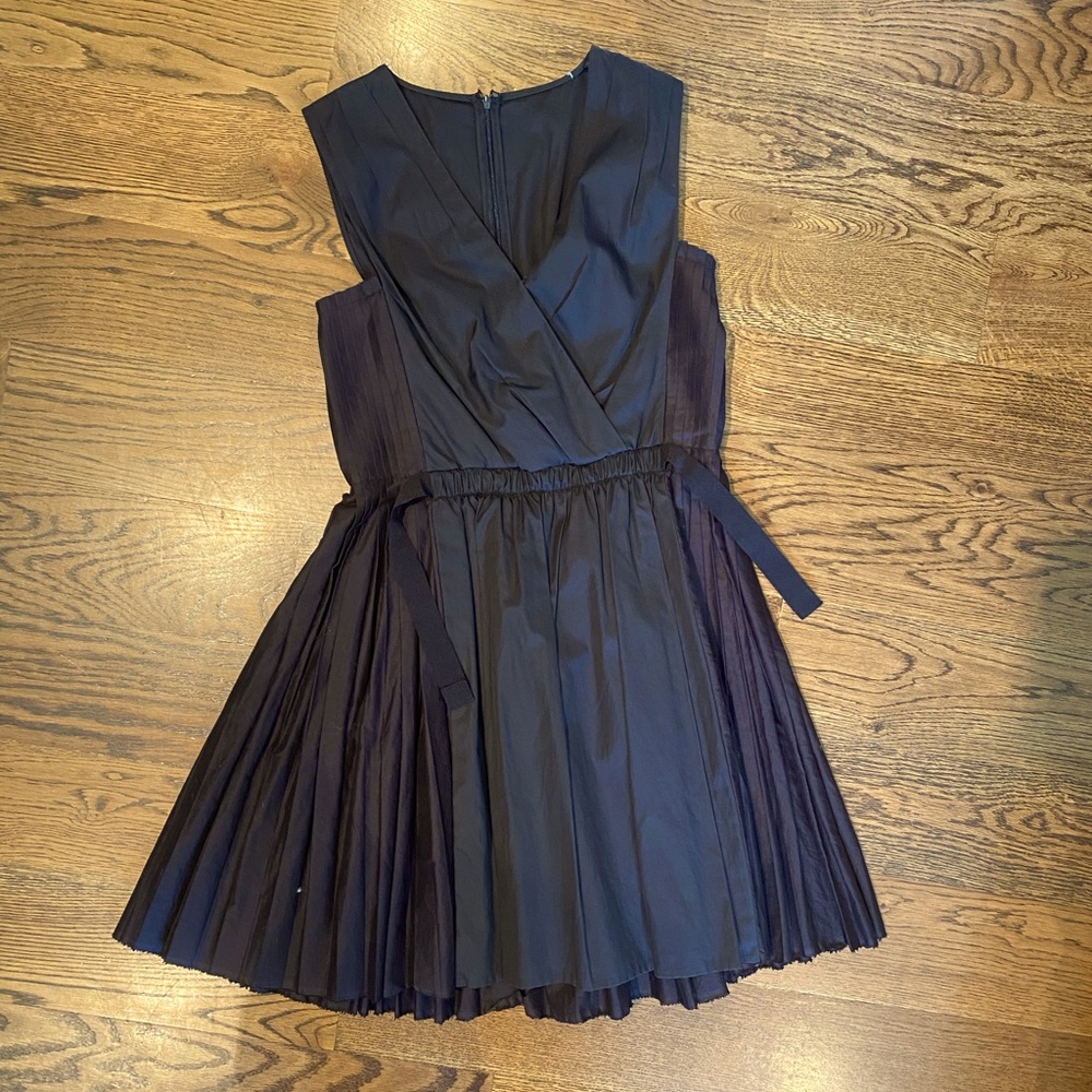 Black mini dress